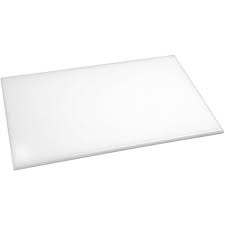 Planche à découper 450x300xH12 Blanc Hygiplas